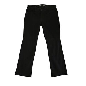 Old Navy Wow Boot-Cut Jeans Womens Size 14 Black Mid-Rise Stretch Denim Pants